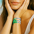 Cerulean | Firefly Glass Diamonds Bracelet